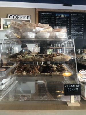 To die for donuts! at Basimo Beach Cafe - Mandalay Ave in Clearwater Beach