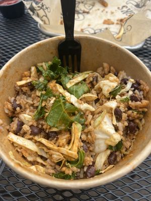 Thai bowl or something like that, just okay  at Yaks in Mount Shasta