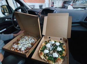 Dirty vegan and las vega take away at Otomat in Leuven