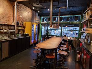 Inside at Otomat in Leuven