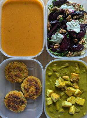 Vegan meal delivery at The Yoga Kitchen in East Dunbartonshire