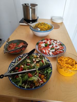 Yoga workshop catering at The Yoga Kitchen in East Dunbartonshire