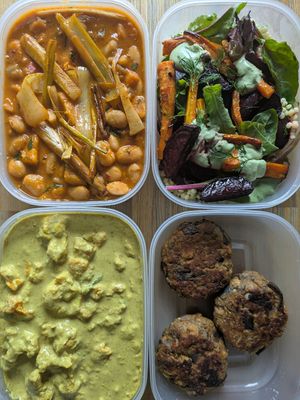 Weekly Vegetarian meals delivery at The Yoga Kitchen in East Dunbartonshire