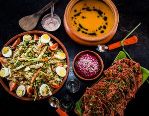 Vegetarian catering at The Yoga Kitchen in East Dunbartonshire