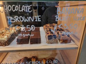 Vegan pastry at Melbourne Coffee in Antwerpen