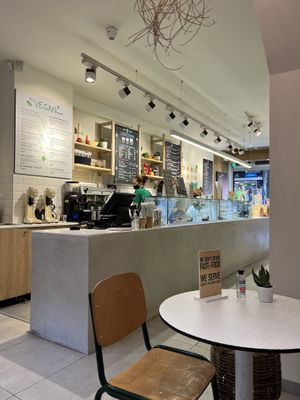 Inside at Happy Blender in Athens