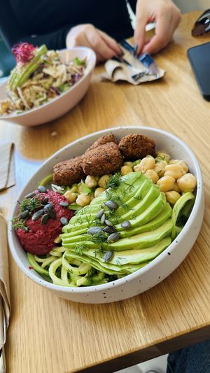 Nourishing buddha bowl  at Happy Blender in Athens
