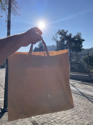 Take away breakfast  #Veganuary at Happy Blender in Athens