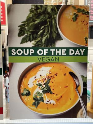 Soup #Veganuary at Happy Blender in Athens