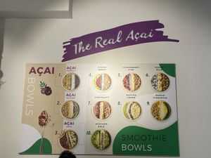 Menu 2 - Acia Bowls in pictures #Veganuary at Happy Blender in Athens