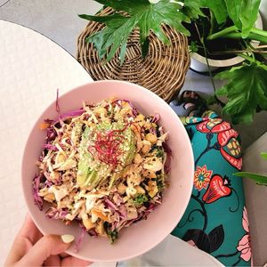 Açai bowl at Happy Blender in Athens