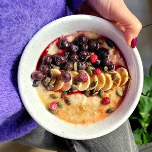 Açai bowl at Happy Blender in Athens