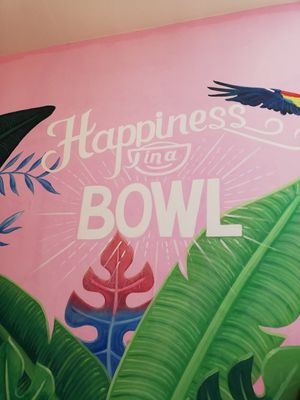 Inside at Happy Blender in Athens