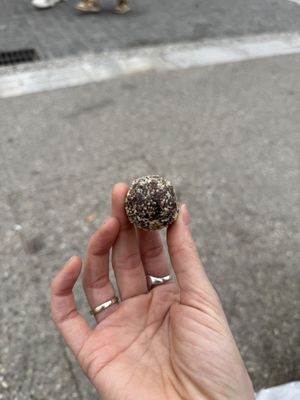 Ferrero Roche raw ball  at Happy Blender in Athens