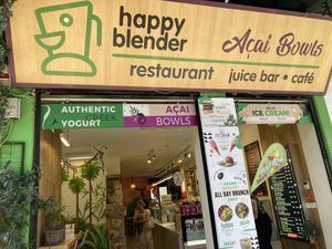 Front  at Happy Blender in Athens