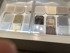 Vegan ice creams  at Happy Blender in Athens