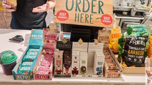 energy bars at Happy Blender in Athens
