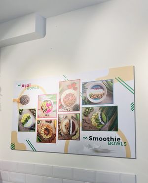 Açai bowls at Happy Blender in Athens