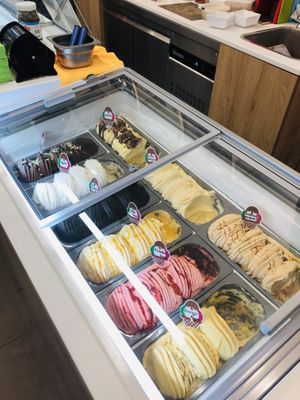 Ice creams at Happy Blender in Athens