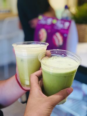 Fresh juices!  at Happy Blender in Athens