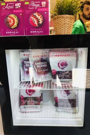 They use the real açai  at Happy Blender in Athens