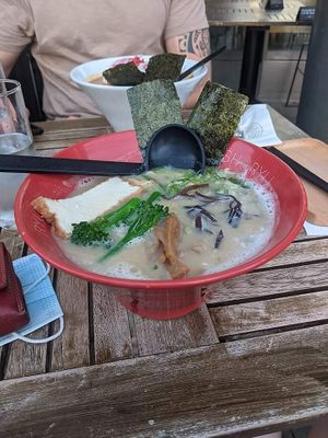 Vegan ramen! at Shoryu Ramen in Manchester