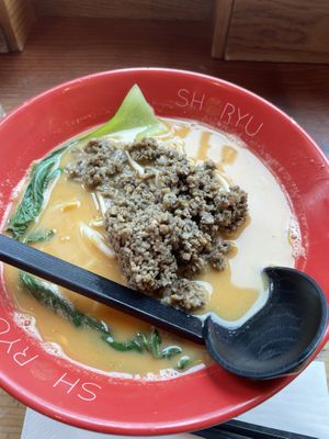 Vegan ramen   at Shoryu Ramen in Manchester