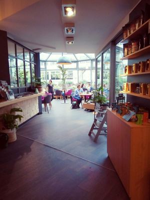 Glass area at Mischbar in Nuremberg