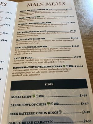 Good for lunch with a carni  at The Knights Table in Settle