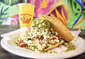 Vegan ceviche w/ Avocado  at Guacamaya Oasis in Downey