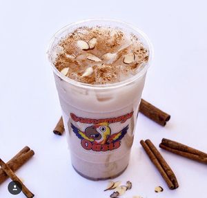 Vegan horchata  at Guacamaya Oasis in Downey