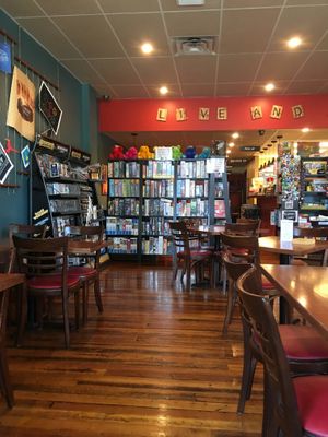 Inside of the Board Room Cafe at The Board Room Cafe in Grand Forks