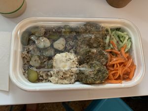 Friends Falafel Bowl  at 27 Degrees in Palm Cove