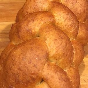 Vegan Challah Bread, on Friday’s! Go early! They sell out!  at Westman's Bagel and Coffee in Seattle