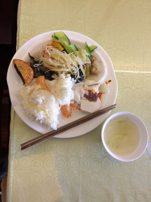 It was delicious  at Leshan Giant Buddha 乐山素食餐厅 in Leshan