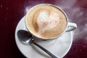 Oat Cappuccino at Omang Omang in Manggis