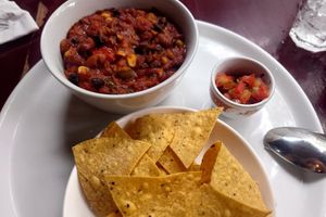 Three Beans Chilli (no cheese, no sour cream) at Omang Omang in Manggis