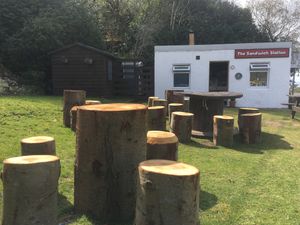Seating at The Sandwich Station in Isle Of Arran