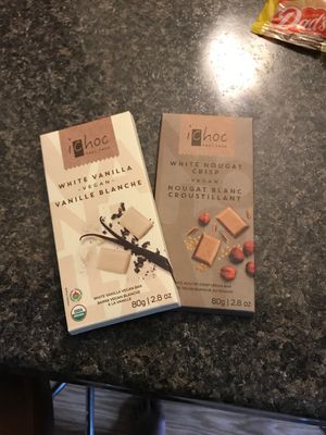 delicious vegan chocolate options at Earth's General Store in Edmonton