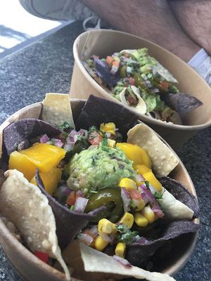 Mexican food bowl and Burrito - all vegan! at Vegan Bowls in Barcelona