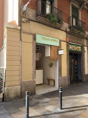 Exterior  at Vegan Bowls in Barcelona