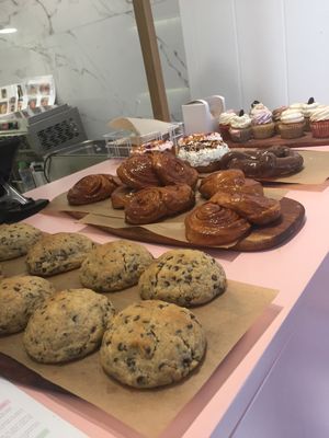 Best chocolat chip cookie ever at Vegan Bowls in Barcelona