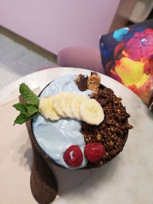 Cacao dreams bowl at Vegan Bowls in Barcelona