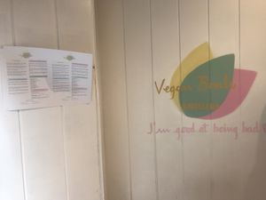 Inside at Vegan Bowls in Barcelona