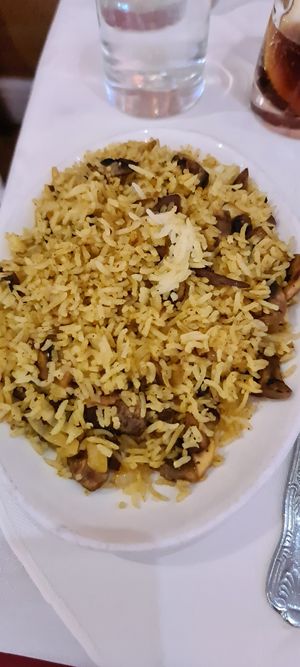 Mushroom rice at City Spice in East London