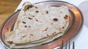 chappati at City Spice in East London