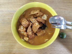Mee Rebus (without egg) at Tian Sin - Woodlands in North Singapore