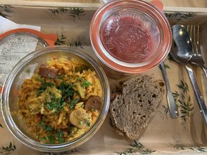 Menu main course + dessert  at Boko Loco in Lyon