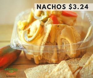 Nachos Gluten Free with Jalapeños at Mi Tierra Vegana in Mc Allen