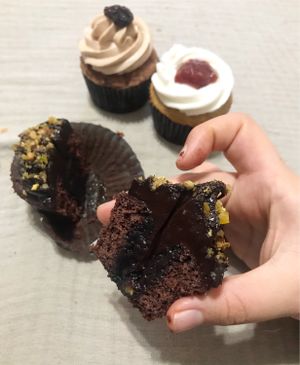 Cupcakes at Mi Tierra Vegana in Mc Allen